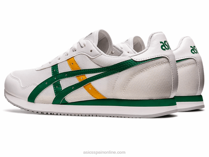 corredor de tigre Asics 4L68694 blanco/col rizada