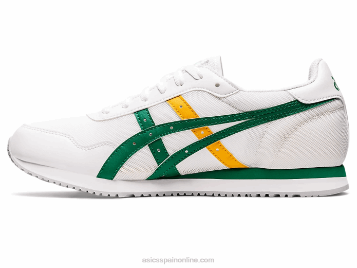 corredor de tigre Asics 4L68694 blanco/col rizada