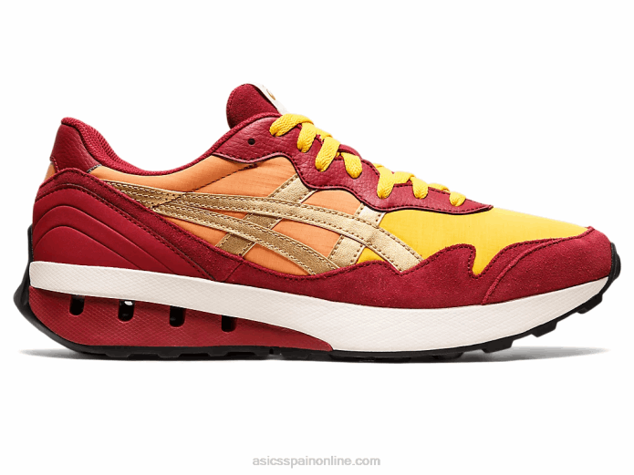 corredor x81 Asics 4L681093 miel/burdeos