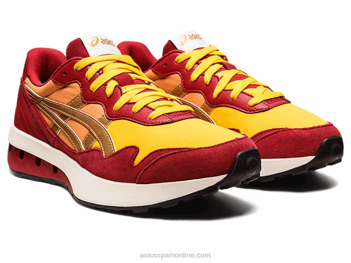 corredor x81 Asics 4L681093 miel/burdeos