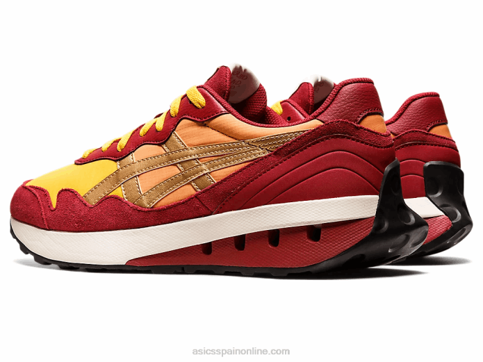 corredor x81 Asics 4L681093 miel/burdeos