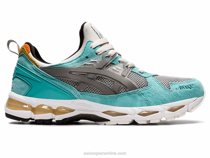entrenador gel-kayano 21 Asics 4L681545 verde azulado/plata pura