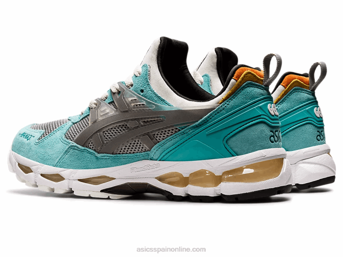 entrenador gel-kayano 21 Asics 4L681545 verde azulado/plata pura