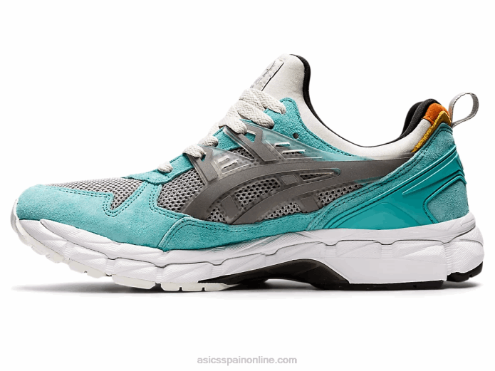 entrenador gel-kayano 21 Asics 4L681545 verde azulado/plata pura