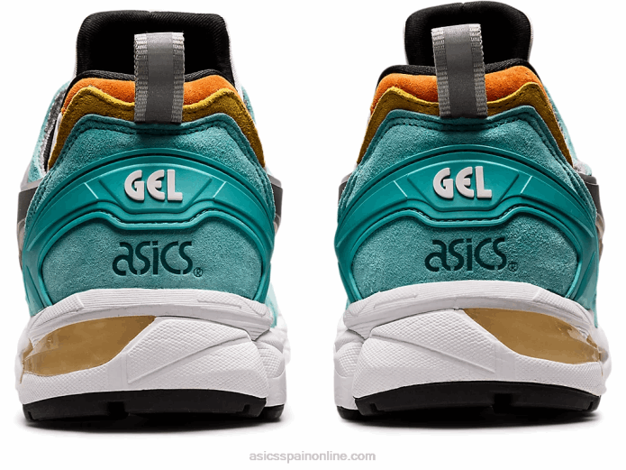 entrenador gel-kayano 21 Asics 4L681545 verde azulado/plata pura