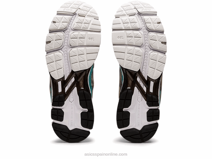 entrenador gel-kayano 21 Asics 4L681545 verde azulado/plata pura