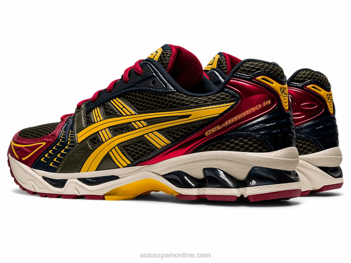 gel-kayano 14 Asics 4L68988 lienzo verde oliva/miel