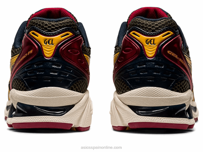 gel-kayano 14 Asics 4L68988 lienzo verde oliva/miel