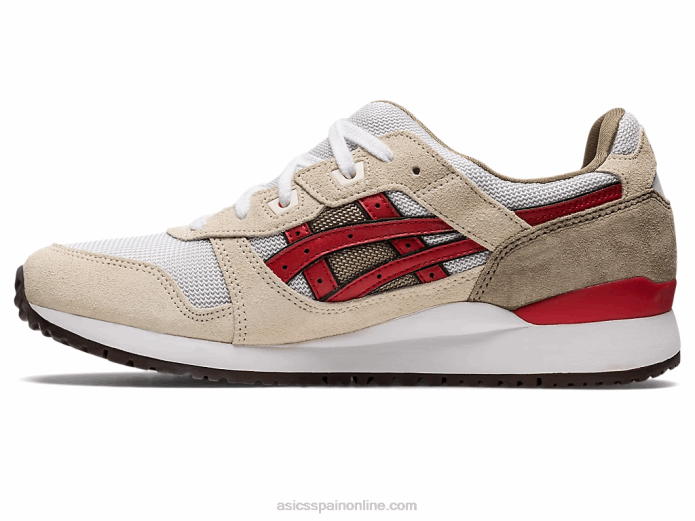 gel-lyte iii og Asics 4L681094 alerta humo gris/rojo