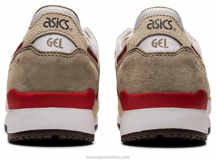 gel-lyte iii og Asics 4L681094 alerta humo gris/rojo
