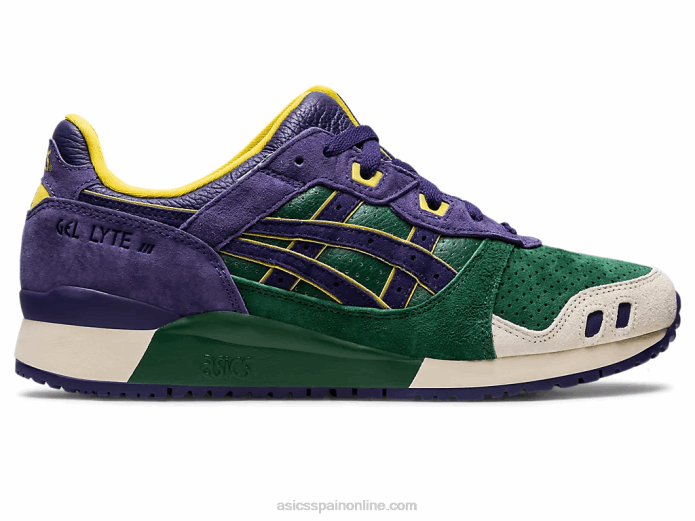 gel-lyte iii og Asics 4L681330 verde cazador/morado mate