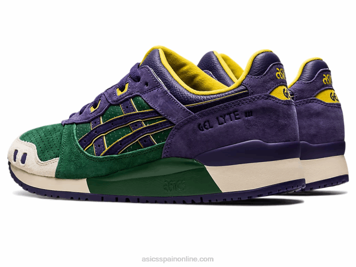 gel-lyte iii og Asics 4L681330 verde cazador/morado mate
