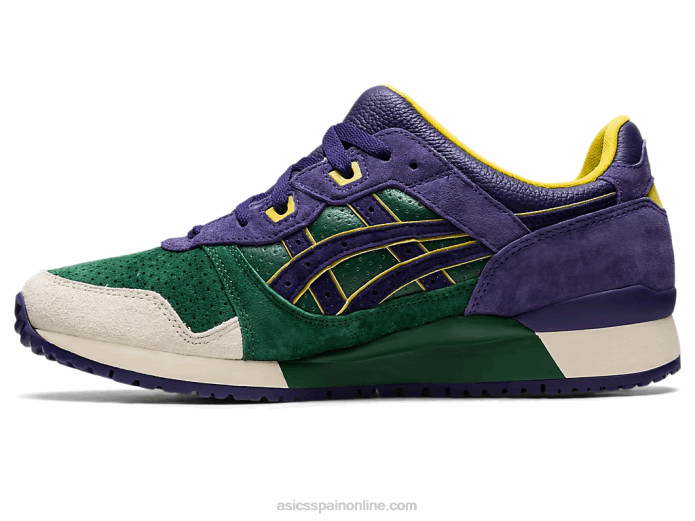 gel-lyte iii og Asics 4L681330 verde cazador/morado mate