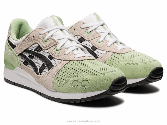 gel-lyte iii og Asics 4L68964 jade/gris obsidiana