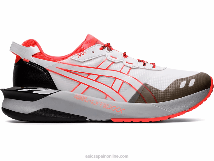 gel-lyte xxx Asics 4L682092 blanco/coral relámpago