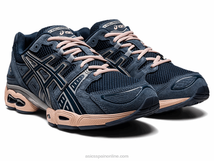 gel-nimbus 9 Asics 4L681097 azul francés/asfalto