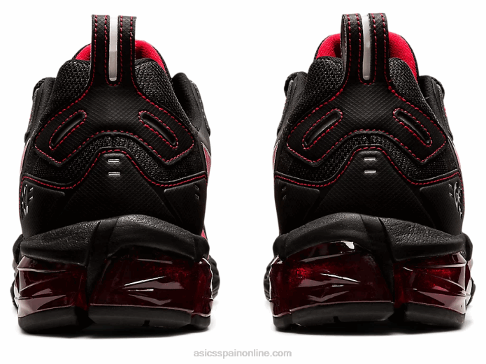 gel-quantum 180 Asics 4L681875 negro/rojo eléctrico