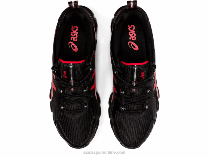 gel-quantum 180 Asics 4L681875 negro/rojo eléctrico