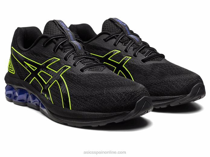 gel-quantum 180 vii Asics 4L68224 negro/amarillo de seguridad