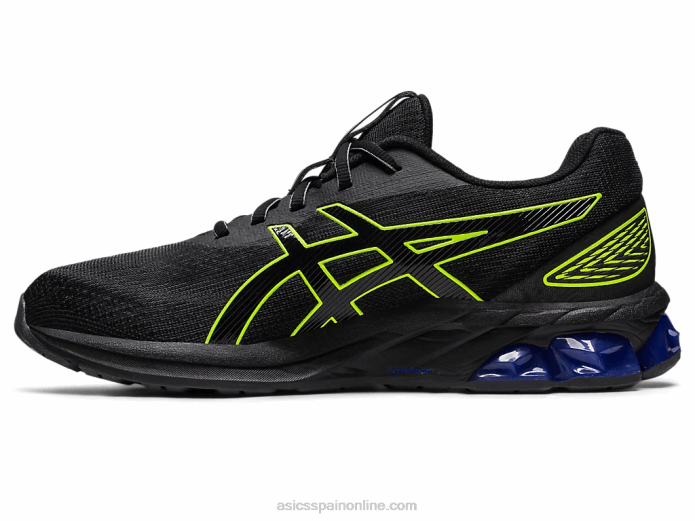gel-quantum 180 vii Asics 4L68224 negro/amarillo de seguridad