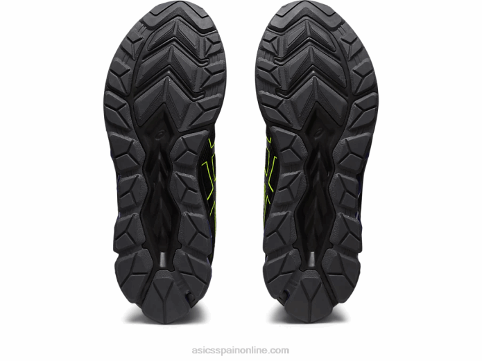 gel-quantum 180 vii Asics 4L68224 negro/amarillo de seguridad