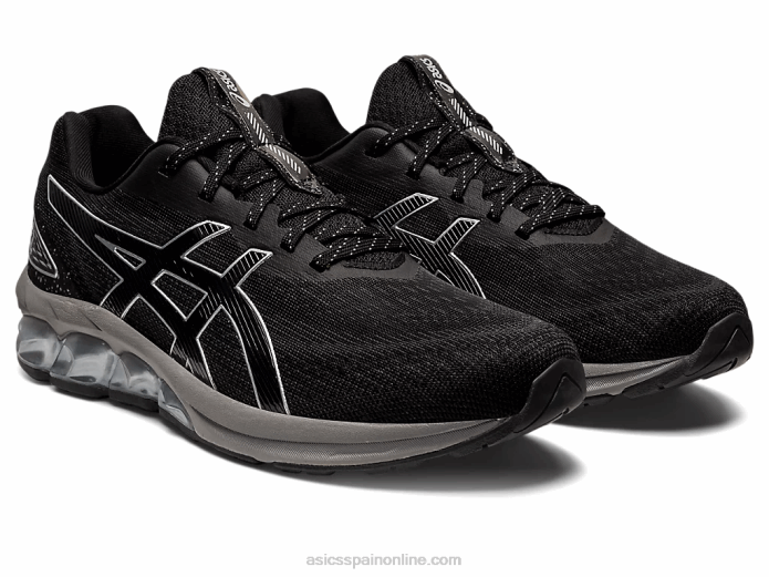 gel-quantum 180 vii Asics 4L68941 negro/gris arcilla