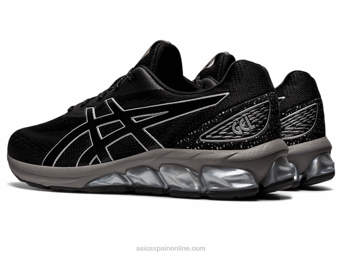gel-quantum 180 vii Asics 4L68941 negro/gris arcilla
