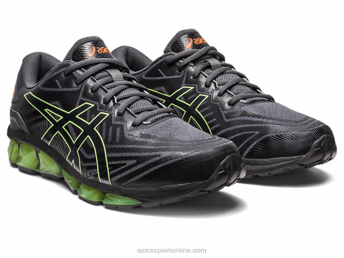 gel-quantum 360 vii Asics 4L68133 gris oscuro/verde lima