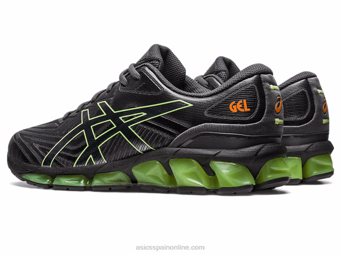 gel-quantum 360 vii Asics 4L68133 gris oscuro/verde lima