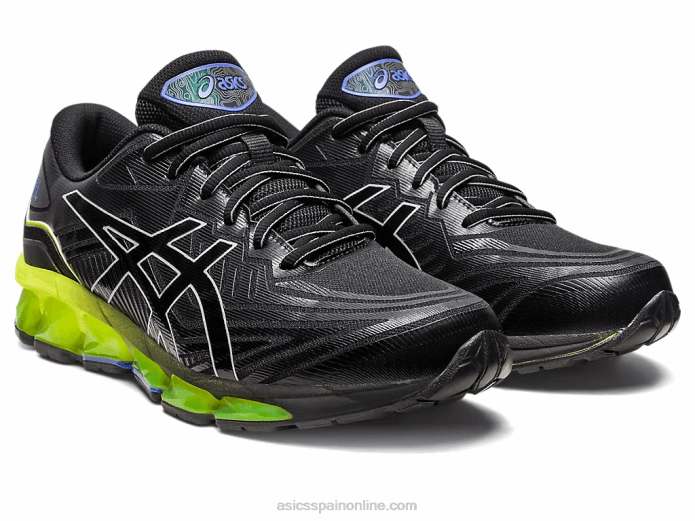 gel-quantum 360 vii Asics 4L68242 negro/amarillo de seguridad