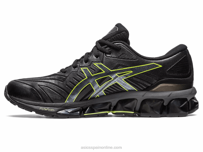 gel-quantum 360 vii Asics 4L68623 negro/lima neón