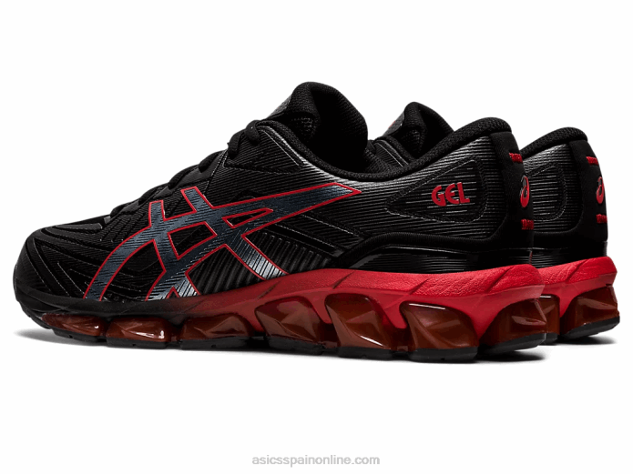 gel-quantum 360 vii Asics 4L68729 alerta negra/roja