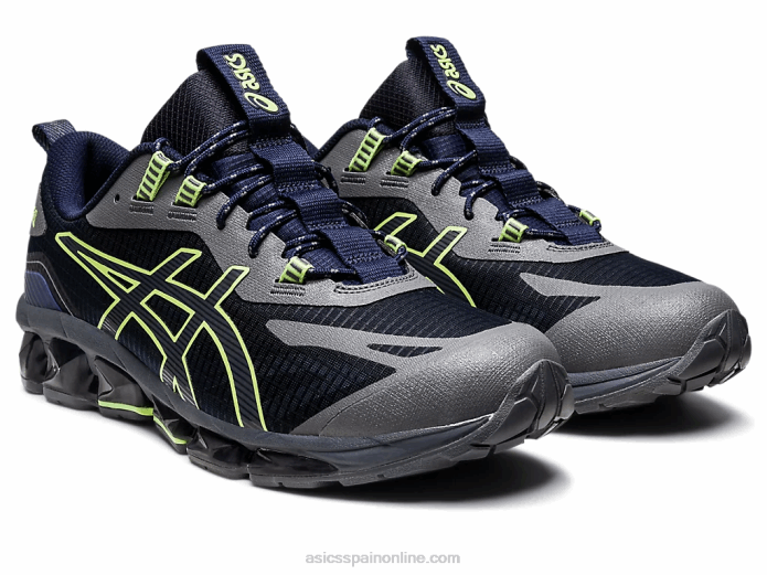 gel-quantum 360 vii Asics 4L68804 medianoche/verde lima