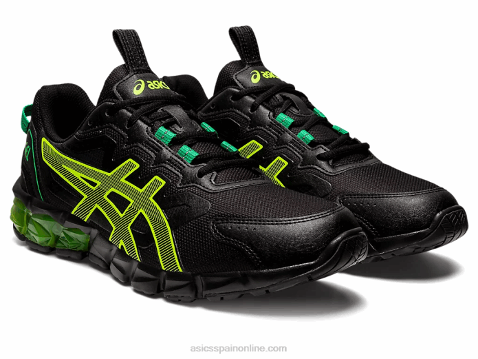 gel-quantum 90 3 Asics 4L68914 negro/amarillo de seguridad