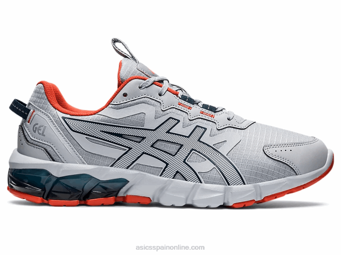 gel-quantum 90 Asics 4L681383 gris piedmont/azul francés