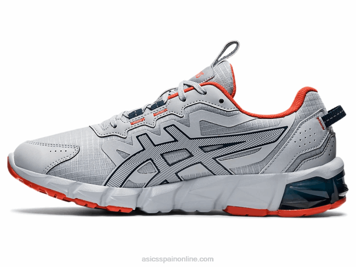 gel-quantum 90 Asics 4L681383 gris piedmont/azul francés