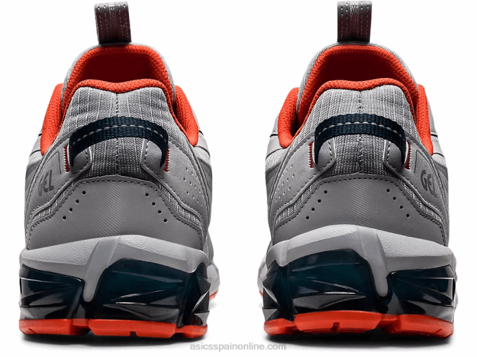 gel-quantum 90 Asics 4L681383 gris piedmont/azul francés
