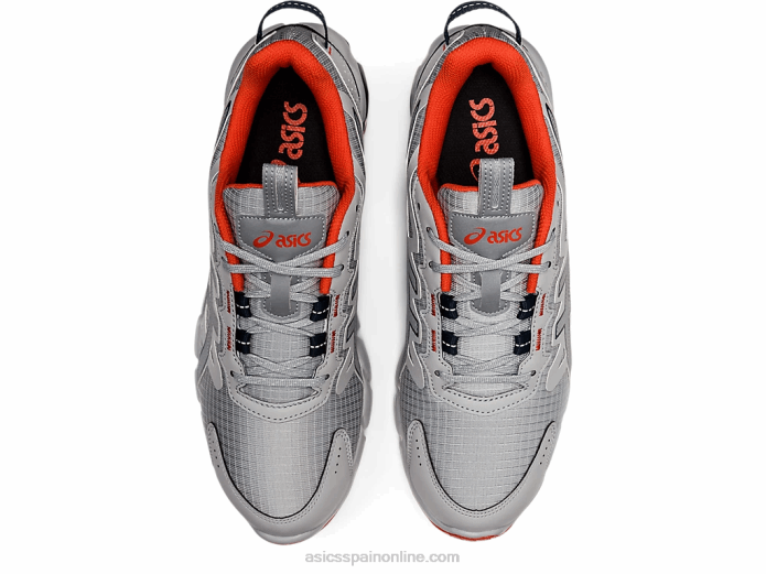 gel-quantum 90 Asics 4L681383 gris piedmont/azul francés