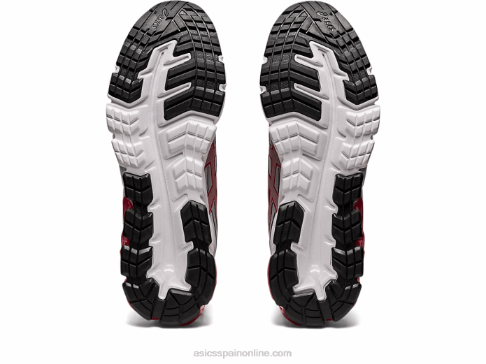 gel-quantum 90 Asics 4L68672 gris glaciar/rojo clásico