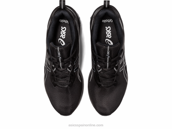 gel-quantum 90 iv Asics 4L6895 negro/plata pura