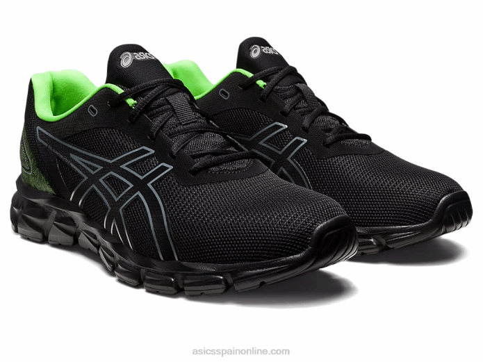 gel-quantum lyte ii Asics 4L68260 gecko negro/verde