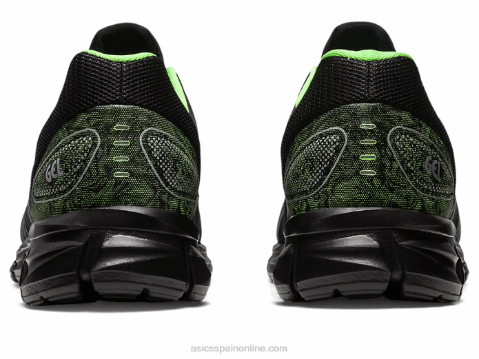 gel-quantum lyte ii Asics 4L68260 gecko negro/verde