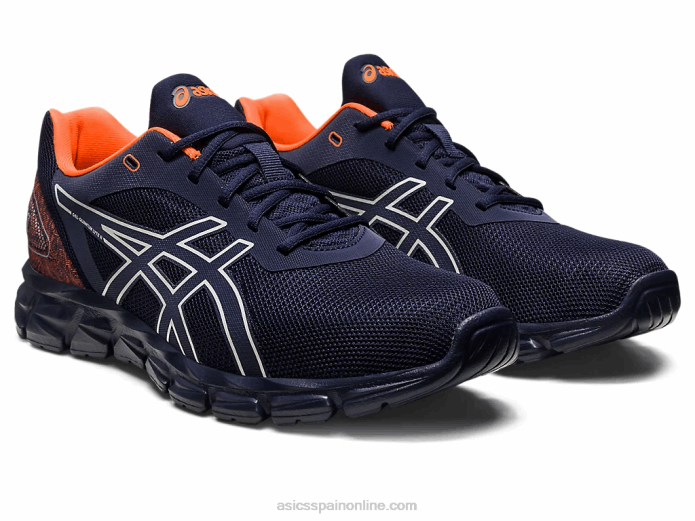 gel-quantum lyte ii Asics 4L68268 medianoche/naranja impactante