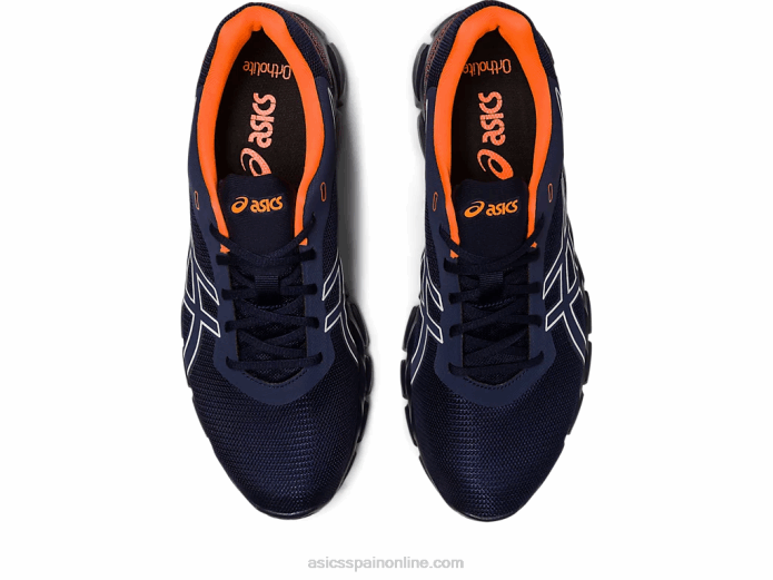 gel-quantum lyte ii Asics 4L68268 medianoche/naranja impactante