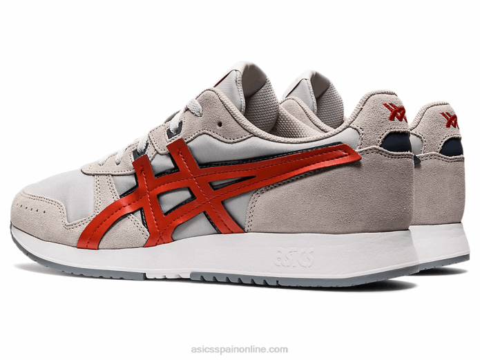 lyte clásico Asics 4L681335 arcilla gris/roja glaciar