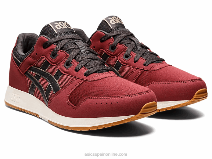 lyte clásico Asics 4L68732 pecho rojo/gris obsidiana