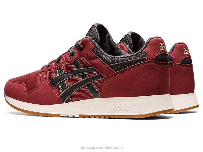 lyte clásico Asics 4L68732 pecho rojo/gris obsidiana