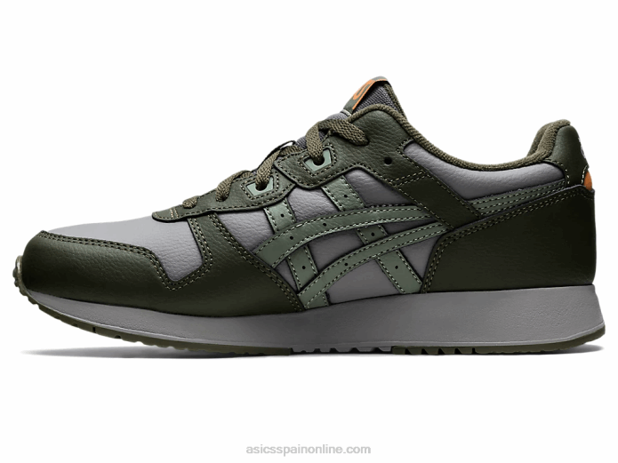 lyte clásico Asics 4L68830 gris arcilla/verde liquen