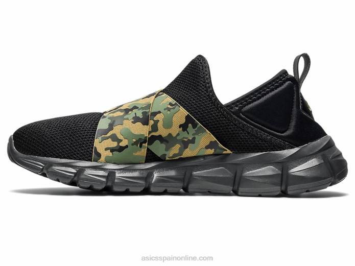 slip-on lyte cuántico Asics 4L681232 negro/camuflaje