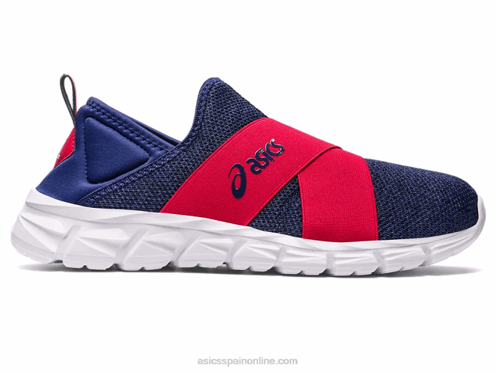 slip-on lyte cuántico Asics 4L681237 azul índigo/rojo velocidad